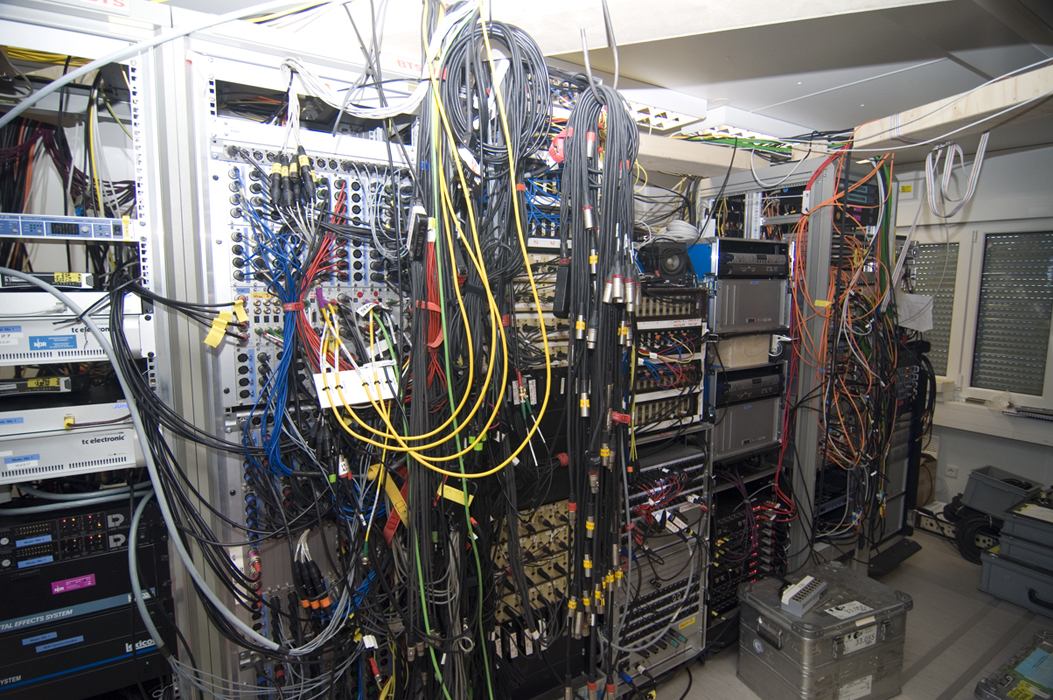 11_Audio racks in the Main Machine Room